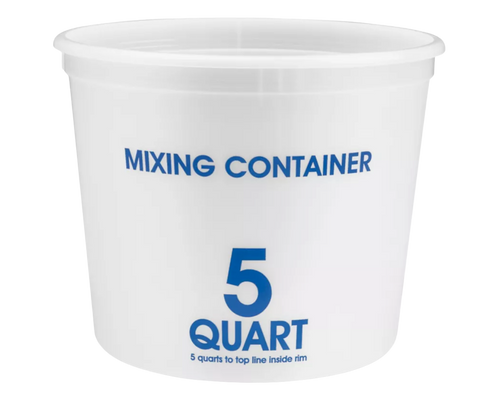 5 Quart Mixing Container